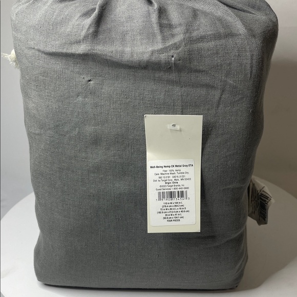 Casaluna Charcoal Gray Duvet Cover